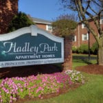 Hadley Park Signage | Apartments in Lowell